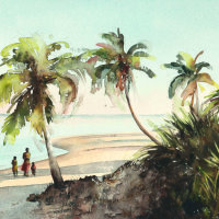 Children on beach