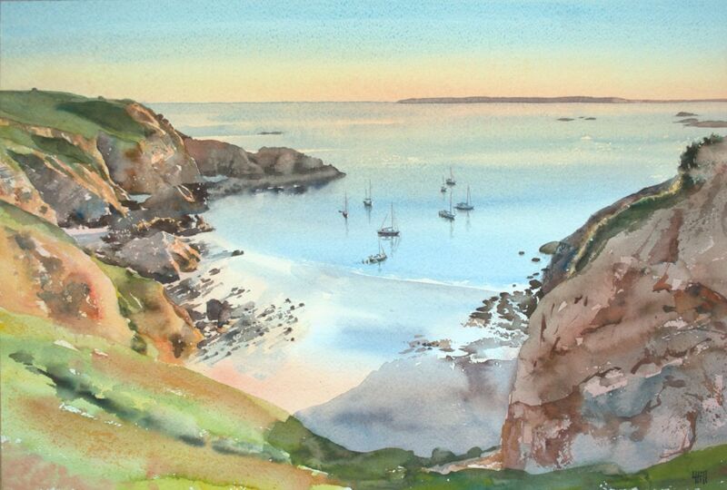 Grande Greve on a summer evening