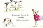 I must get the number of their fashion designer