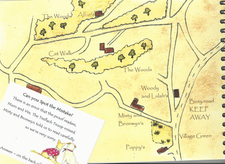 The Treflach Troop go to the Seaside, page excerpt