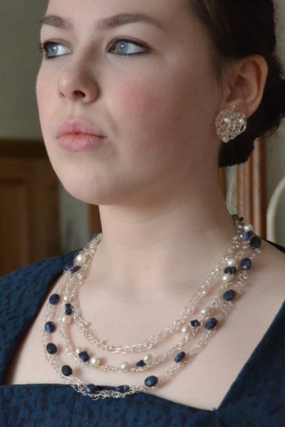 Night Sky Multi -strand Necklace