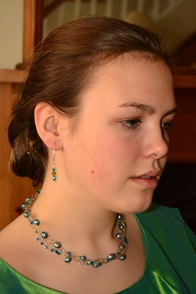 Single Chain Necklace, part of multi strand necklace