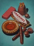 tunnocks wafer with jam tart and sweets (sold)