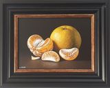 orange and peeled satsuma (sold)