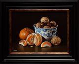 satsumas and bowl of nuts (sold)