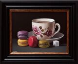 tea and macarons (sold)