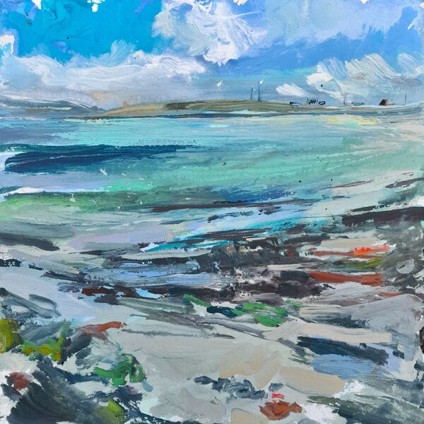 Looking towards Rousay