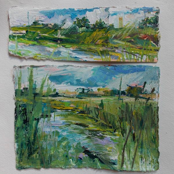 Summer by the Parrett (sold)