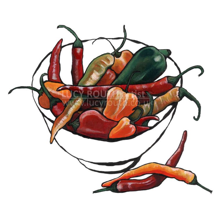 Bowl of Chillies