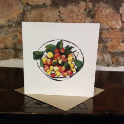 Crab Apples Greetings Card