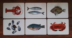 Fish placemat set