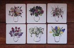 Floral placemat set