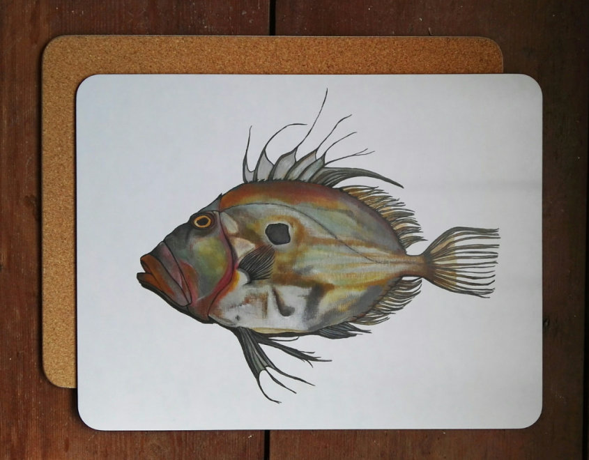 John Dory large placemat/serving mat