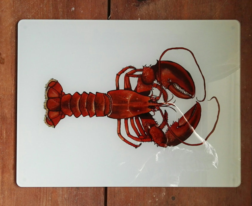 Lobster Glass Worktop Protector