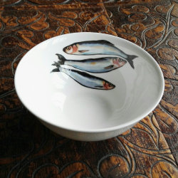 Sardines dipping bowl