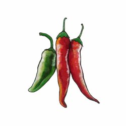 Chillies Mini Print