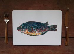 Wrasse placemat