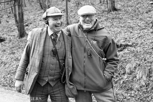 Bob and Pete, Duncombe Park, January 2014