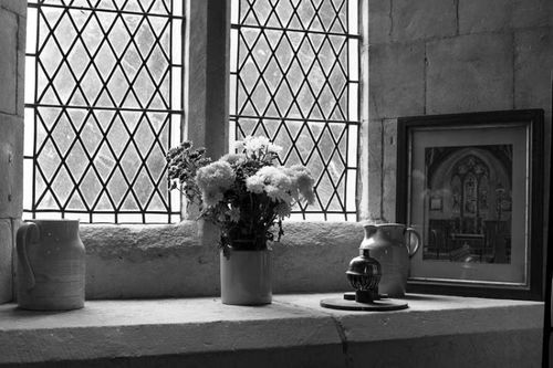 Church flowers, St Hilda's, Ampleforth, May 2016