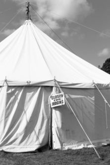 Closed for judging, Farndale Show