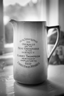 Our stockings and overalls jug