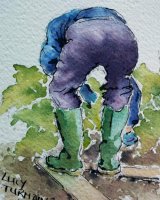 Dad on planks…SOLD