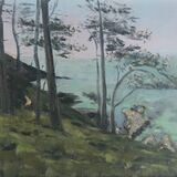 Through the pines to St Anthony lighthouse