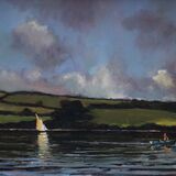 Oyster dredging by sail and oar
