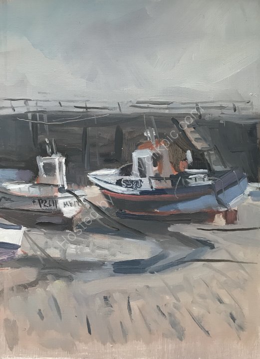 St Ives Fishing boats