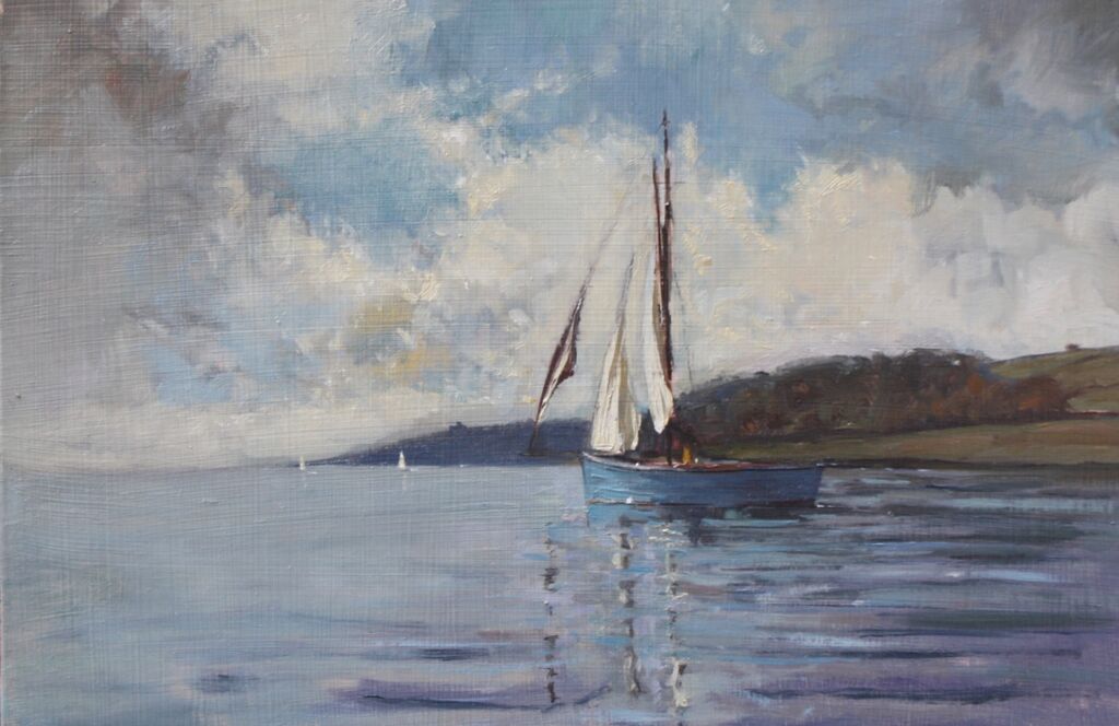 Oysters dredging on the Fal Estuary SOLD