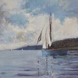 Oysters dredging on the Fal Estuary SOLD