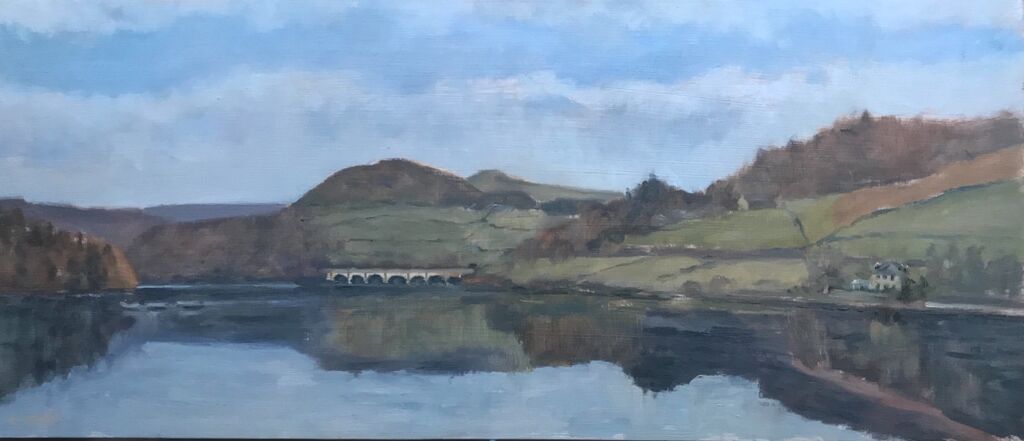 Ladybower reservoir