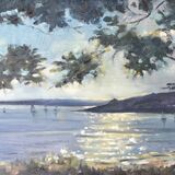 Evening light from Summers beach