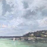 Sailing past St Mawes Castle