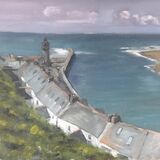 Across the rooftops Porthleven