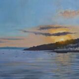 Summer Sunset St Mawes