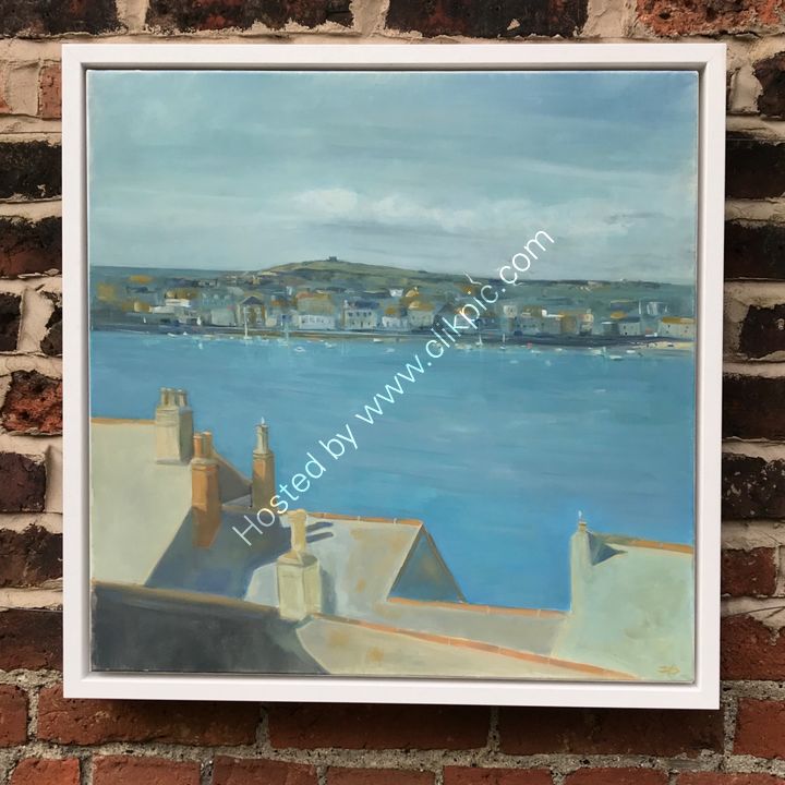 St Ives over the rooftops