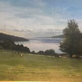 Towards Pendennis Castle from Trelissick House