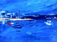Cornish Harbour. SOLD.