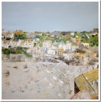 A view from Doc Martin's, Port Isaac. SOLD
