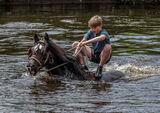 Traditional wash in the river
