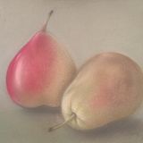 Two Pears 7 x 5 in (in a 12 x 10 in mount) £55