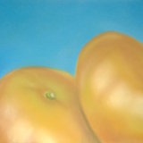 Two Clementines 6 x 4 in (in a 10 x 8 in black frame) £50