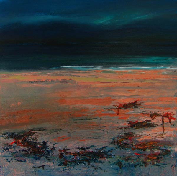 red weed after rain, wester ross