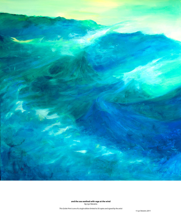 and the sea seethed with rage at the wind