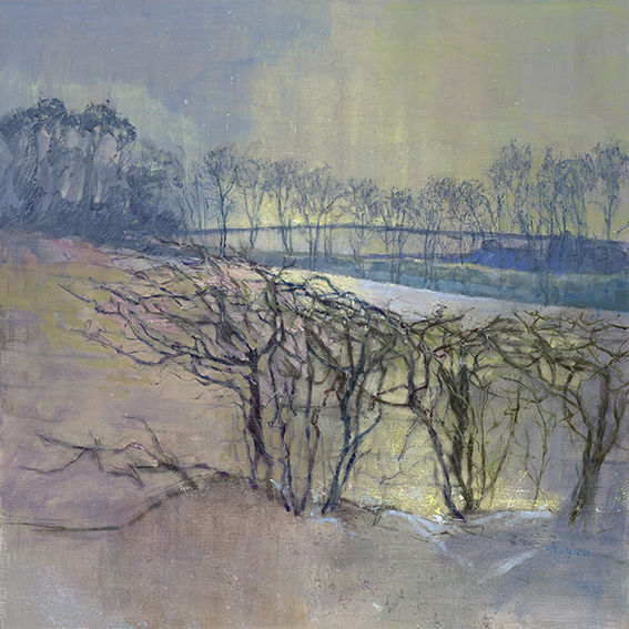 dusk felt the promise of new snow (from JP)27x27 to PRINT