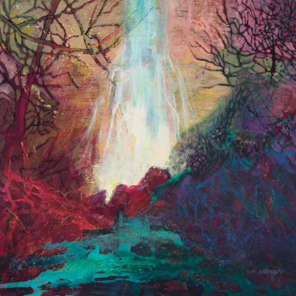 spilling tumbling water, Kintyre