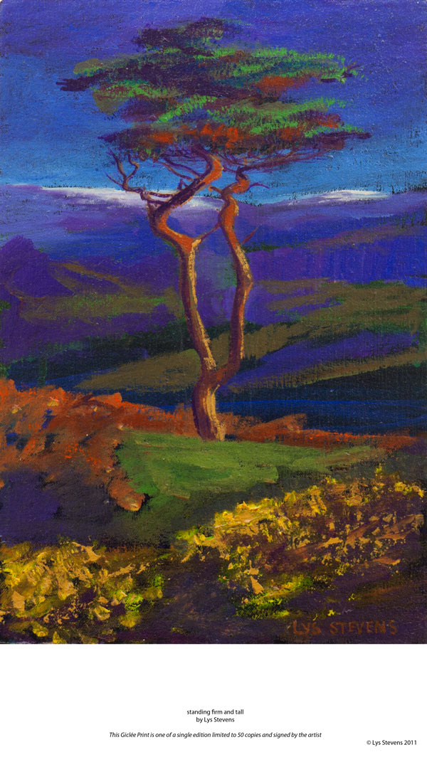 standing firm and tall