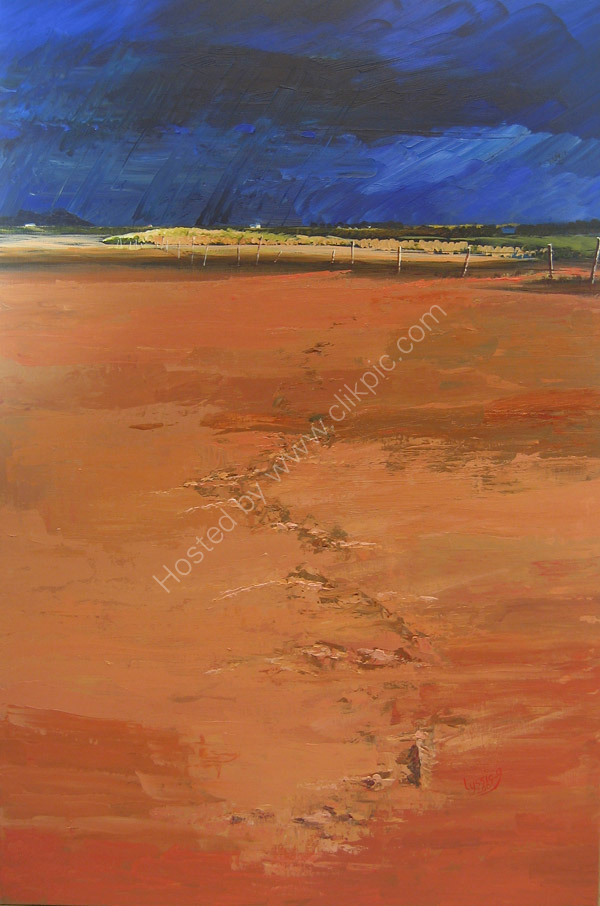 storm passing, firemore beach