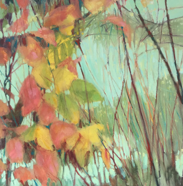 sunlight slipped through my autumn hedge, Dalserf